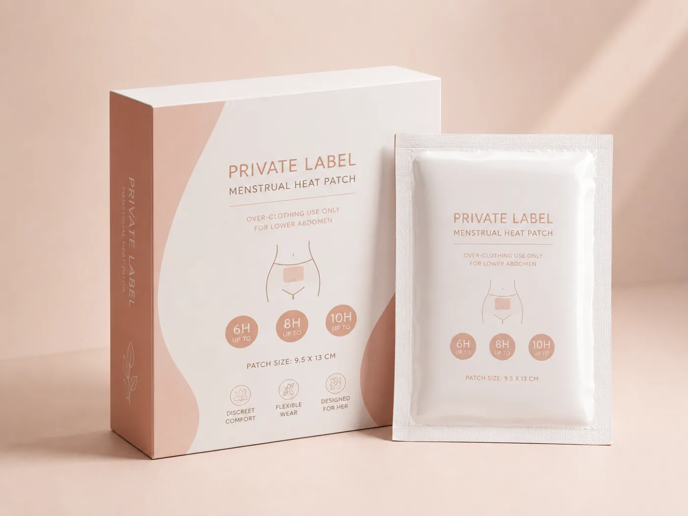 Private label starter kit visual for packaging direction discussion